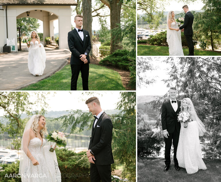 01 wildwood golf club first look(pp w768 h634) - Maggie + Ryan | Wildwood Golf Club Wedding Photos