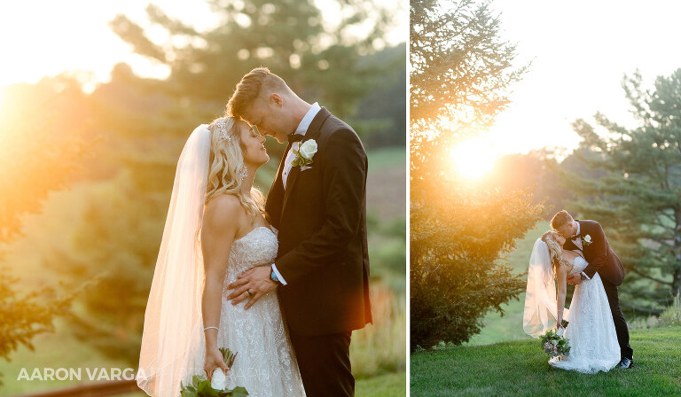 28 epic sunset photos wedding(pp w768 h448) - Maggie + Ryan | Wildwood Golf Club Wedding Photos
