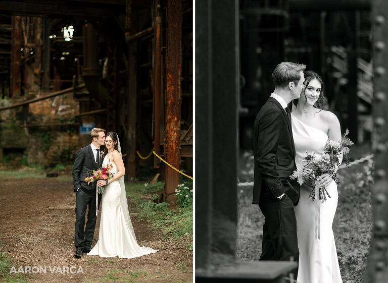 23 wedding photos at carrie furnace(pp w768 h561) - Emily + Eli | Carrie Furnace Wedding Photos
