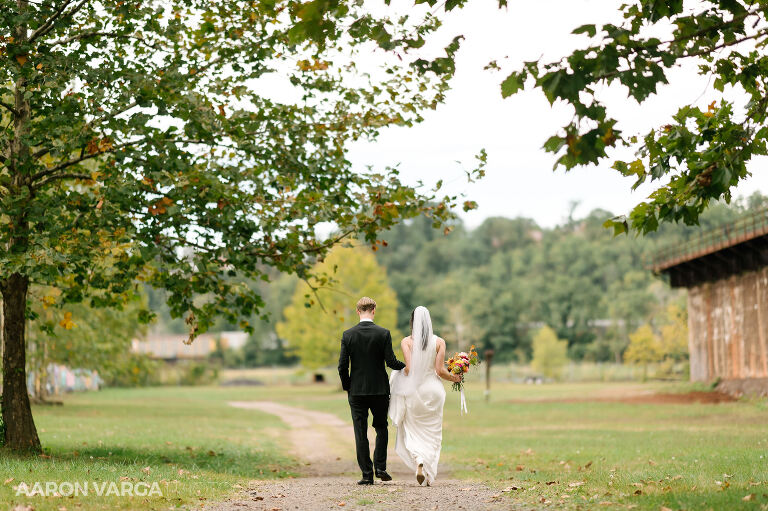 27 carrie furnace fall wedding(pp w768 h511) - Emily + Eli | Carrie Furnace Wedding Photos
