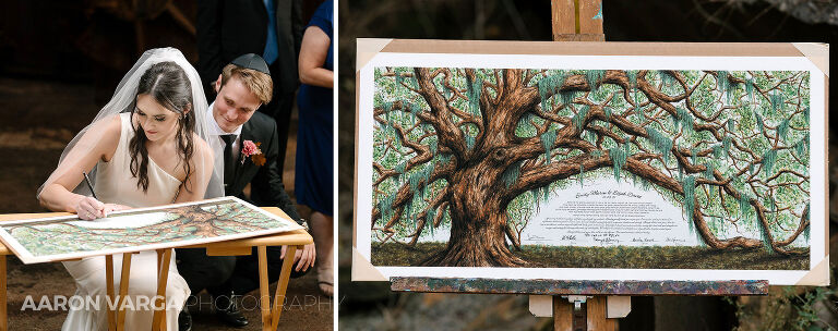 34 jewish wedding ketubah signing carrie furnace(pp w768 h304) - Emily + Eli | Carrie Furnace Wedding Photos