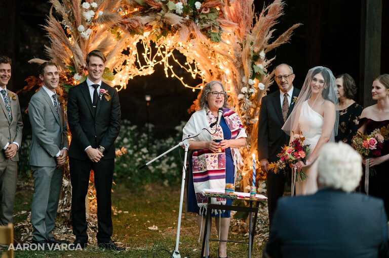 38 sunset wedding ceremony carrie furnace(pp w768 h511) - Emily + Eli | Carrie Furnace Wedding Photos