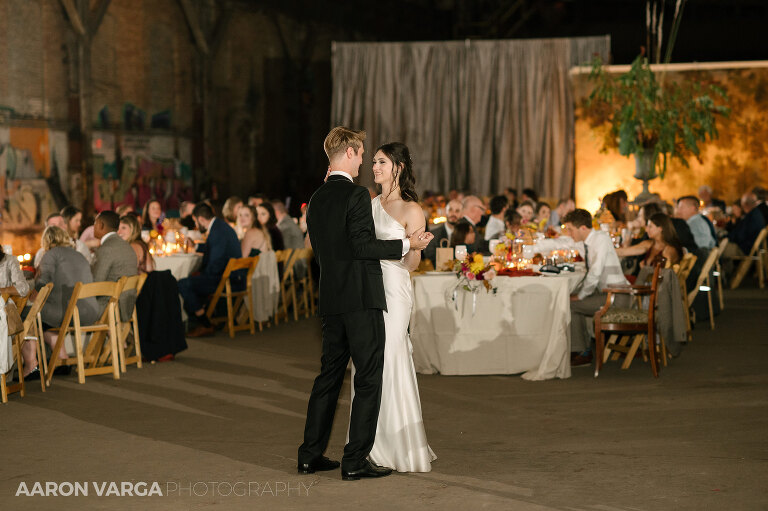 46 carrie furnace first dance at wedding(pp w768 h511) - Emily + Eli | Carrie Furnace Wedding Photos
