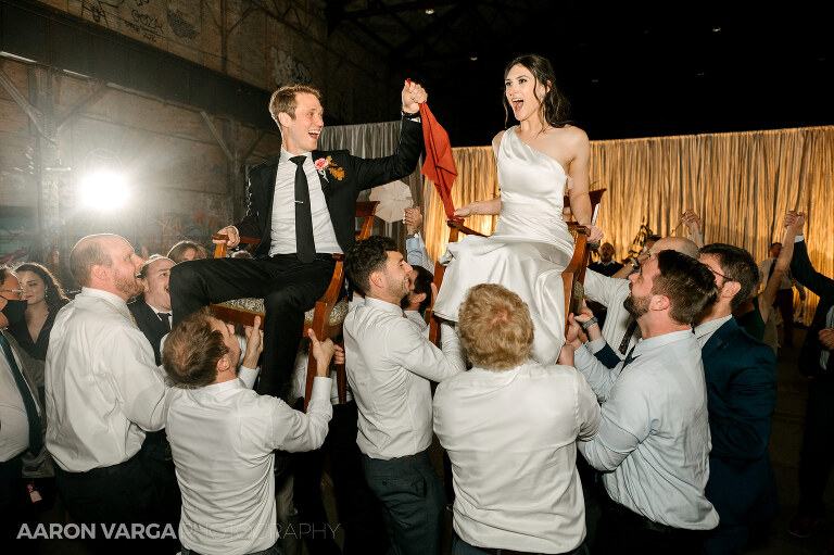 47 carrie furnace jewish wedding hora(pp w768 h511) - Emily + Eli | Carrie Furnace Wedding Photos