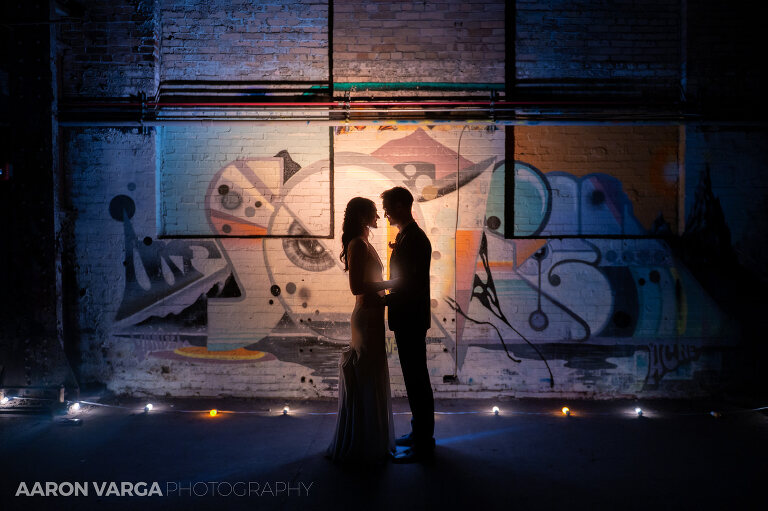 50 carrie furnace graffiti wall wedding photo(pp w768 h511) - Emily + Eli | Carrie Furnace Wedding Photos