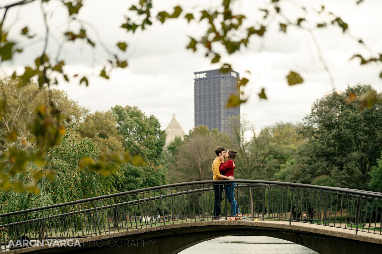 13 allegheny commons bridge engagement photos(pp w768 h511) - Anna + Josh | North Side & North Shore Engagement Photos