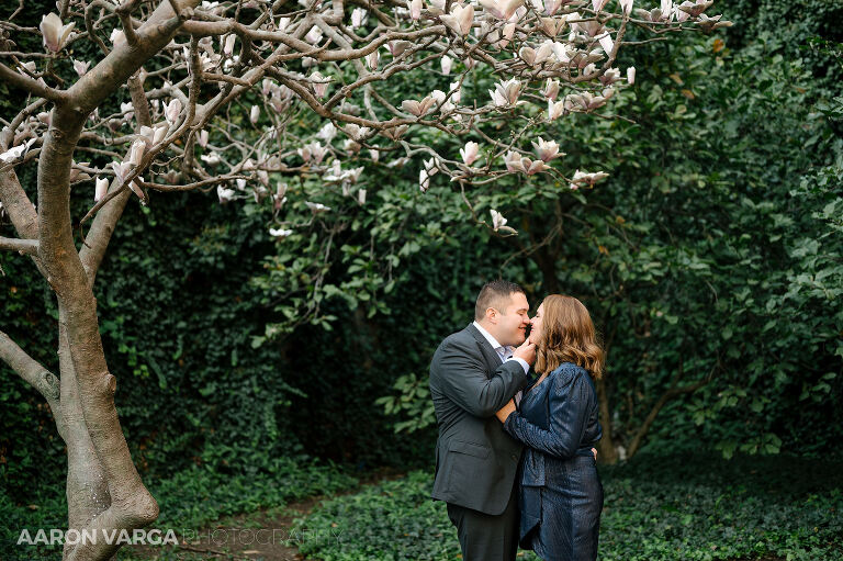 10 engagement session downtown pittsburgh magnolia tree(pp w768 h511) - Julia + Ryan | Downtown and Mt. Washington Engagement Photos