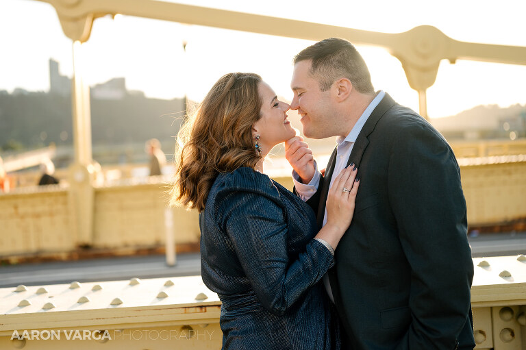 15 engagement photos yellow bridge(pp w768 h511) - Julia + Ryan | Downtown and Mt. Washington Engagement Photos