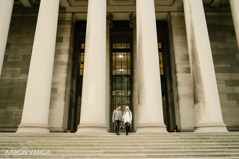 27 mellon institute pillars engagement(pp w768 h511) - Shannon + Ricky | Schenley Park Engagement Photos