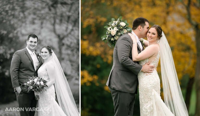 10 southpointe golf club wedding photo in fall(pp w768 h448) - Alyssa + Tony | Southpointe Golf Club Wedding Photos