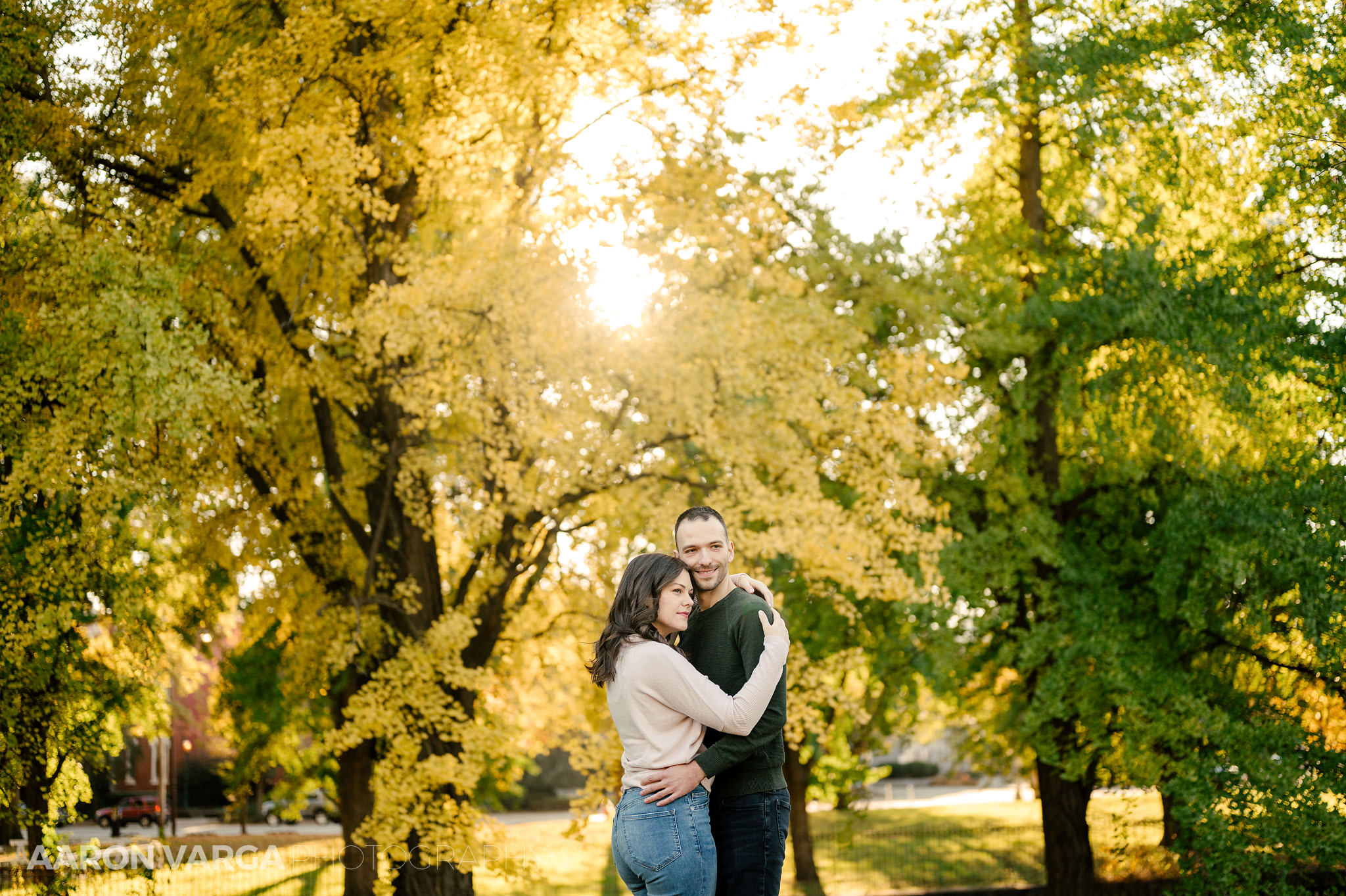 02 allegheny commons park engagement - Sarah + Alex | North Side and North Shore Engagement Photos