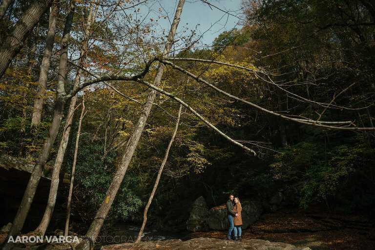 14 ohiopyle state park waterslide engagement(pp w768 h511) - Janell + Kyle | Ohiopyle State Park Engagement Photos