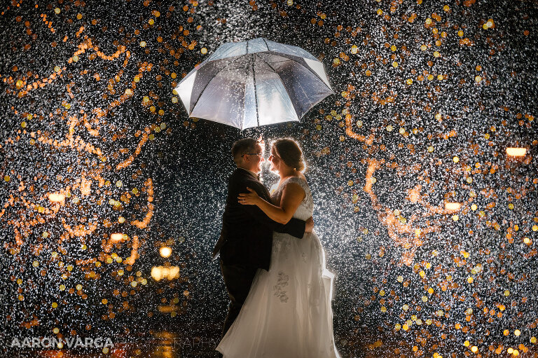 Amazing Christmas Wedding Photo in Rain(pp w768 h511) - Sneak Peek! Sarah + Patrick | Edgewood Country Club Wedding Photos