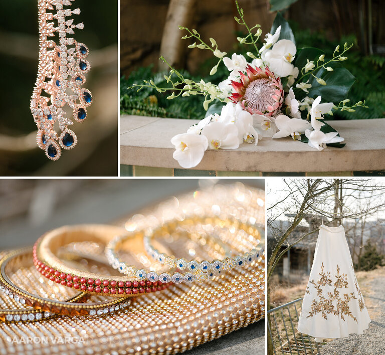 02 indian wedding jewelry(pp w768 h708) - Hema + Nathan | Phipps Conservatory and J. Verno Studios