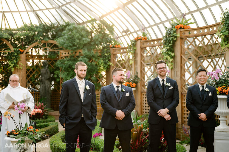 05 phipps conservatory wedding groom(pp w768 h511) - Hema + Nathan | Phipps Conservatory and J. Verno Studios