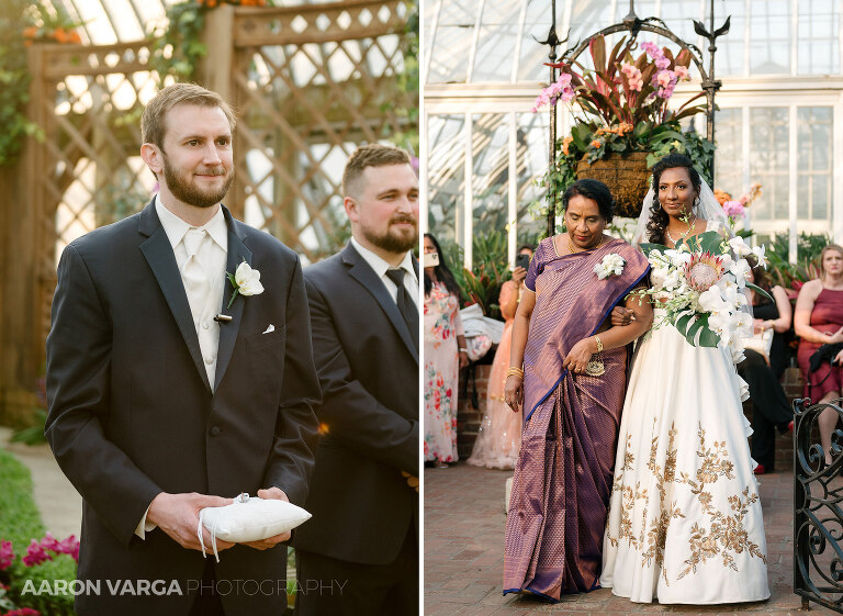 06 phipps conservatory wedding aisle(pp w768 h561) - Hema + Nathan | Phipps Conservatory and J. Verno Studios