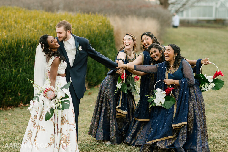 26 funny wedding photo indian wedding(pp w768 h511) - Hema + Nathan | Phipps Conservatory and J. Verno Studios