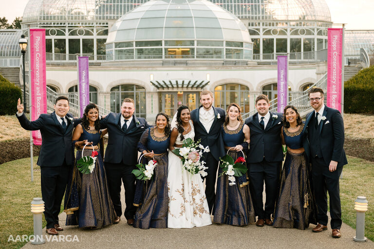 30 wedding party phipps conservatory(pp w768 h511) - Hema + Nathan | Phipps Conservatory and J. Verno Studios