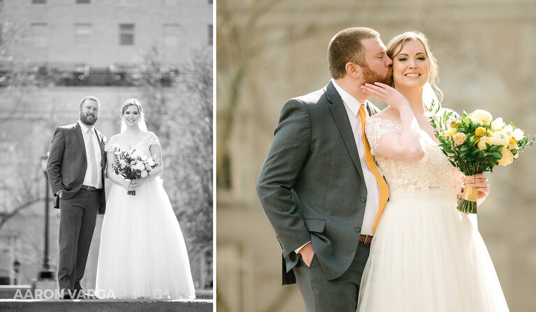 26 soldiers and sailors photos at wedding(pp w768 h448) - Kelli + Ian | Soldiers & Sailors Memorial Hall Wedding Photos