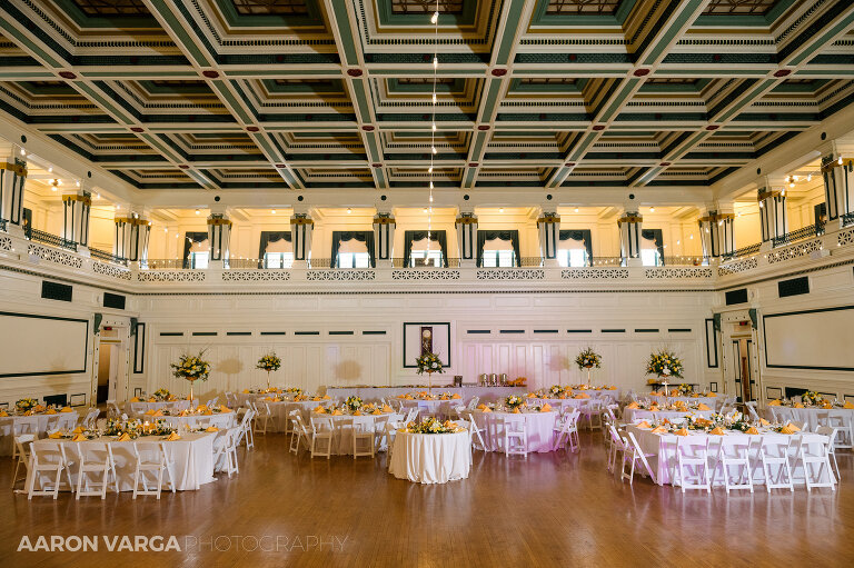 29 soldiers and sailors reception(pp w768 h511) - Kelli + Ian | Soldiers & Sailors Memorial Hall Wedding Photos