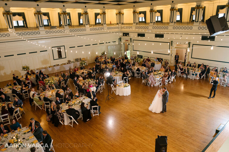 32 wedding at soldiers and sailors first dance(pp w768 h511) - Kelli + Ian | Soldiers & Sailors Memorial Hall Wedding Photos