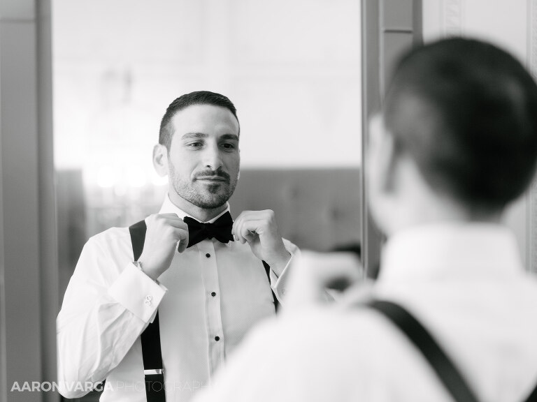 09 hotel monaco groom getting ready(pp w768 h576) - Elizabeth + Dan | Hotel Monaco & MuseumLab Wedding Photos