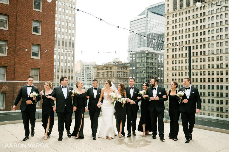21 hotel monaco wedding party(pp w768 h511) - Elizabeth + Dan | Hotel Monaco & MuseumLab Wedding Photos