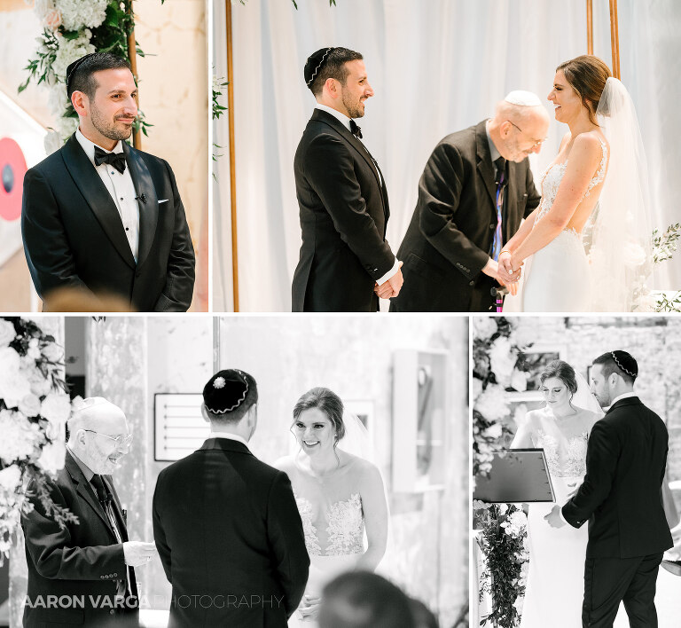 42 museumlab wedding jewish(pp w768 h708) - Elizabeth + Dan | Hotel Monaco & MuseumLab Wedding Photos