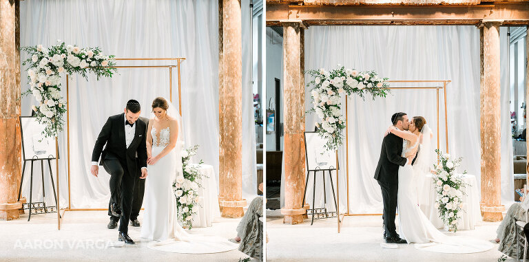 43 museumlab wedding ceremony(pp w768 h381) - Elizabeth + Dan | Hotel Monaco & MuseumLab Wedding Photos