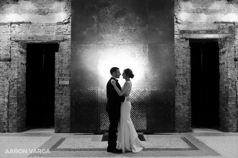 53 museumlab end of the night shot(pp w768 h511) - Elizabeth + Dan | Hotel Monaco & MuseumLab Wedding Photos