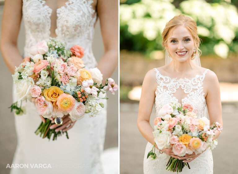 20 beautiful bride flowers(pp w768 h561) - Katie + Angelo | Renaissance Pittsburgh Hotel Wedding Photos