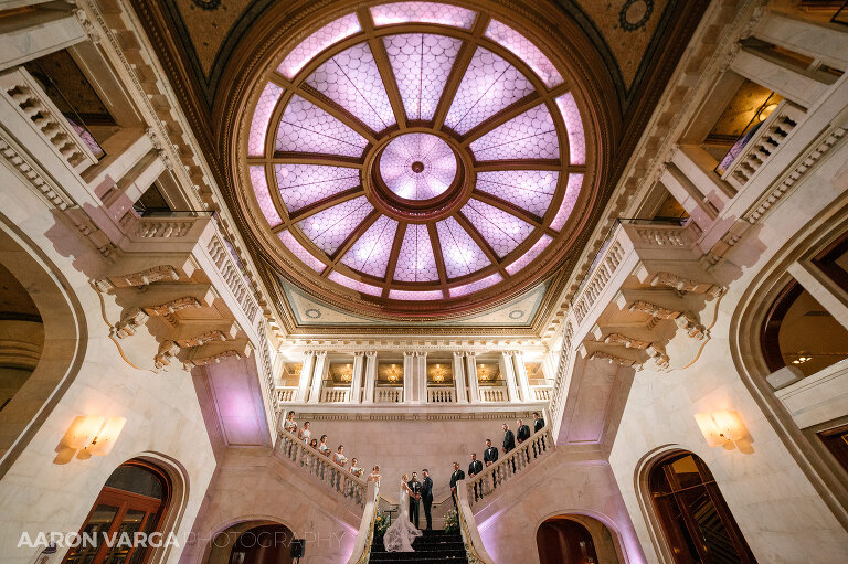 38 renaissance hotel wedding ceremony roof(pp w768 h511) - Katie + Angelo | Renaissance Pittsburgh Hotel Wedding Photos