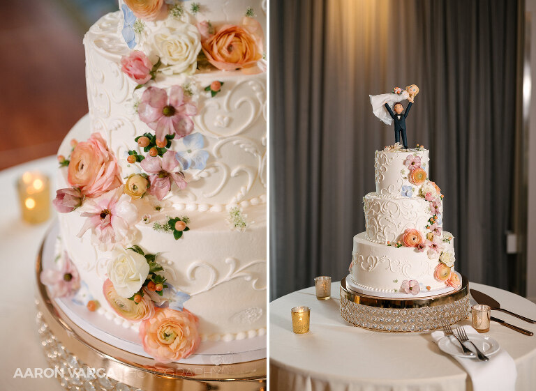 43 beautiful wedding cake(pp w768 h561) - Katie + Angelo | Renaissance Pittsburgh Hotel Wedding Photos