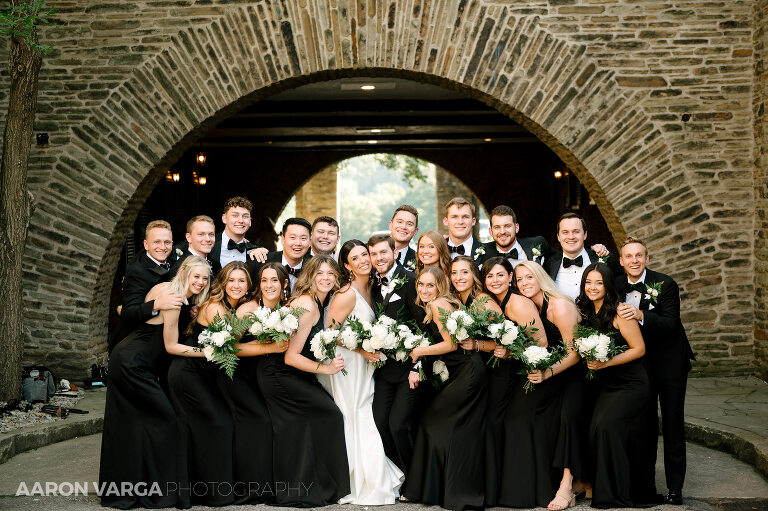 15 longue vue club large bridal party(pp w768 h511) - Maddie + Luke | Longue Vue Club Wedding Photos