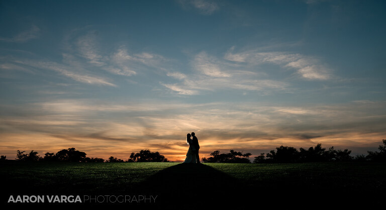 45 longue vue club sunset epic photo(pp w768 h418) - Maddie + Luke | Longue Vue Club Wedding Photos