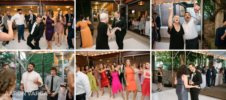 34 mattress factory wedding reception dancing(pp w768 h340) - Robin + Brian | The Mattress Factory Wedding Photos