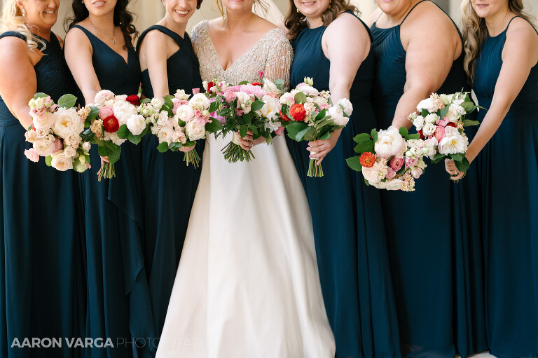 19 blue bridesmaid dresses flowers(pp w768 h511) - Julia + Ryan | Heinz History Center Wedding Photos