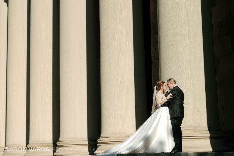 22 oakland pillars wedding(pp w768 h511) - Julia + Ryan | Heinz History Center Wedding Photos