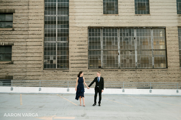 20 rooftop engagement downtown pittsburgh(pp w768 h511) - Deanna | Downtown and Heinz Hall Engagement Photos