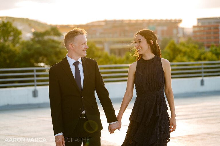 21 downtown pittsburgh engagement rooftop(pp w768 h511) - Deanna | Downtown and Heinz Hall Engagement Photos
