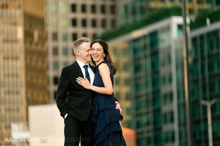 25 downtown pittsburgh rooftop engagement(pp w768 h511) - Deanna | Downtown and Heinz Hall Engagement Photos