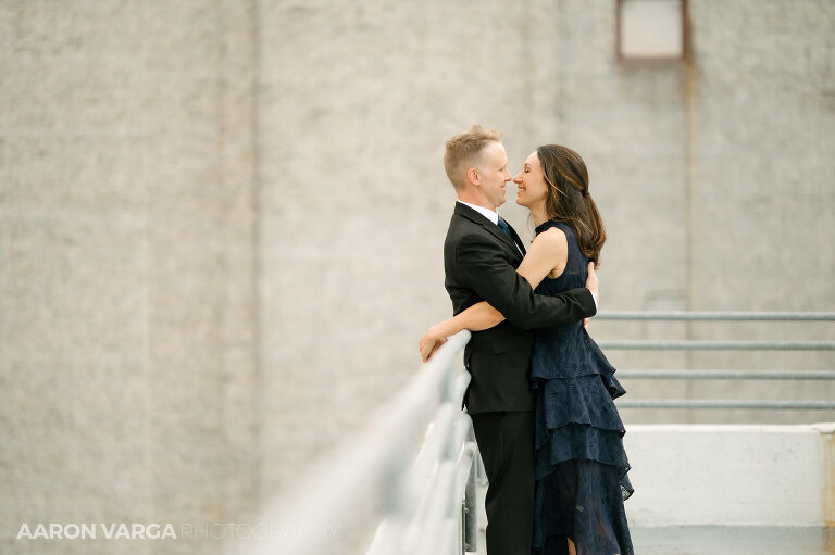 30 engagement session at sunset rooftop(pp w768 h511) - Deanna | Downtown and Heinz Hall Engagement Photos