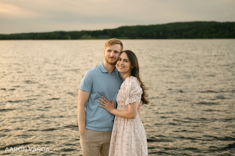 13 Moraine State Park lake engagement(pp w768 h511) - Adriana + Chris | Moraine State Park Engagement Photos
