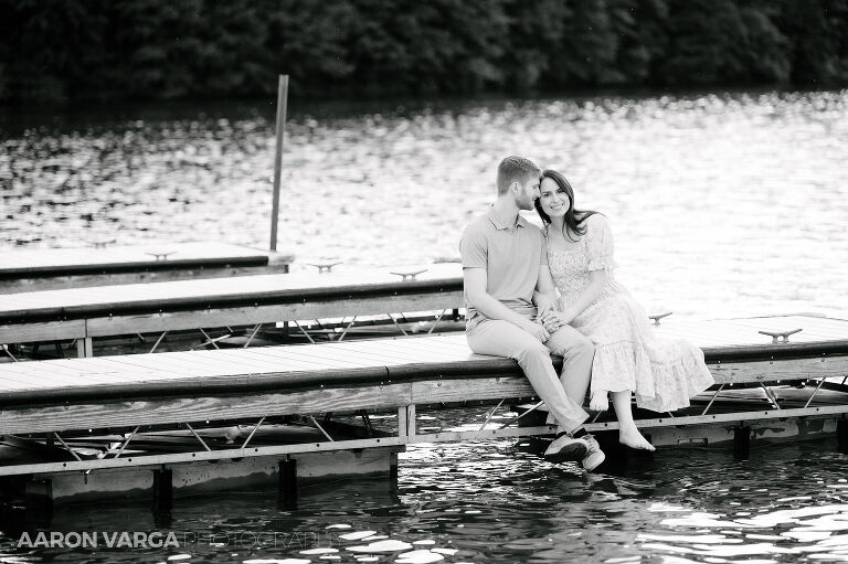 20 Moraine State Park docks engagement(pp w768 h511) - Adriana + Chris | Moraine State Park Engagement Photos