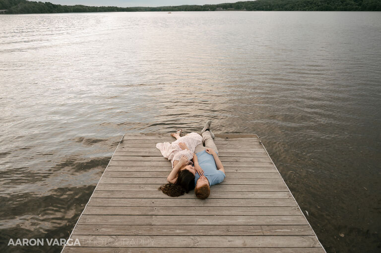22 Moraine State Park docks engagement summer(pp w768 h511) - Adriana + Chris | Moraine State Park Engagement Photos