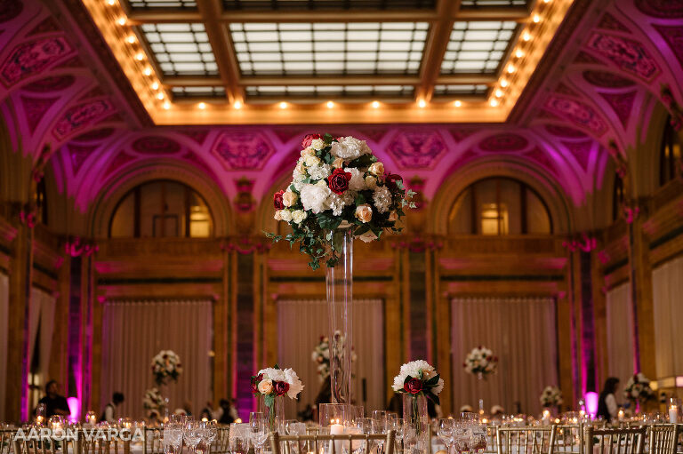 37 pennsylvanian wedding uplighting(pp w768 h511) - Shannon + Ricky | The Pennsylvanian Wedding Photos