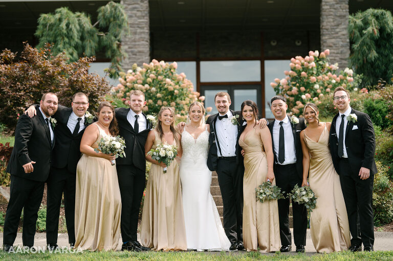 21 club at blackthorne bridal party photo(pp w768 h511) - Janell + Kyle | Club At Blackthorne Wedding Photos