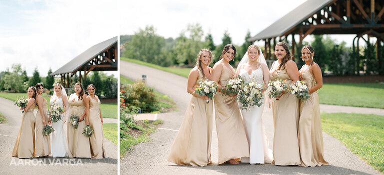 25 gold bridesmaid dresses club at blackthorne(pp w768 h351) - Janell + Kyle | Club At Blackthorne Wedding Photos