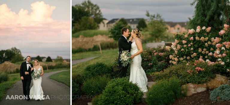 49 sunset photos at club at blackthorne(pp w768 h351) - Janell + Kyle | Club At Blackthorne Wedding Photos