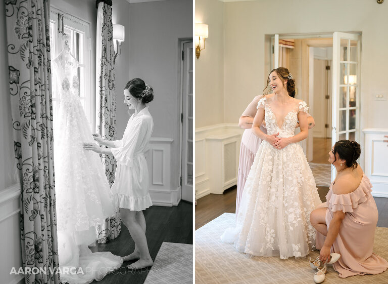 06 bride getting ready at longue vue club(pp w768 h561) - Noelle + Mark | Longue Vue Club Wedding Photos